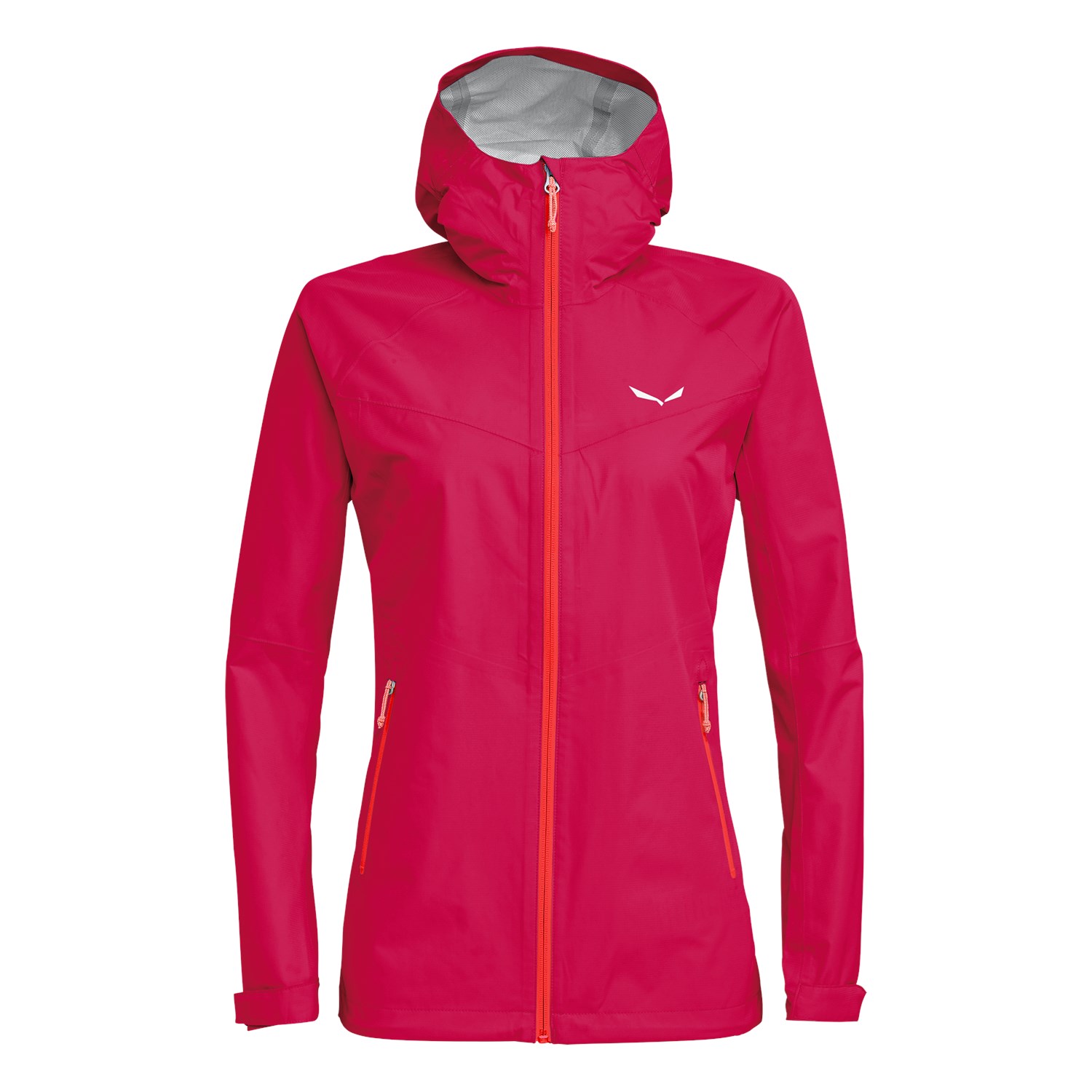 Chaqueta Hardshell Salewa Puez Aqua Powertex Mujer Rosas/Rosas Rojos Mexico (KR4967203)